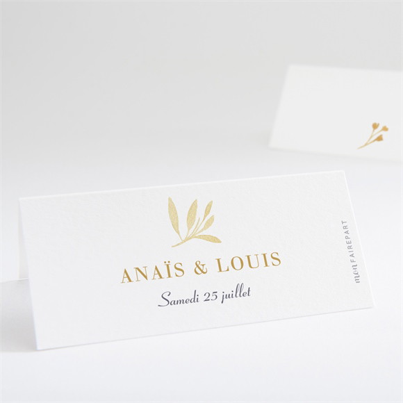 Marque-place mariage Nature et Lumière réf.N440767