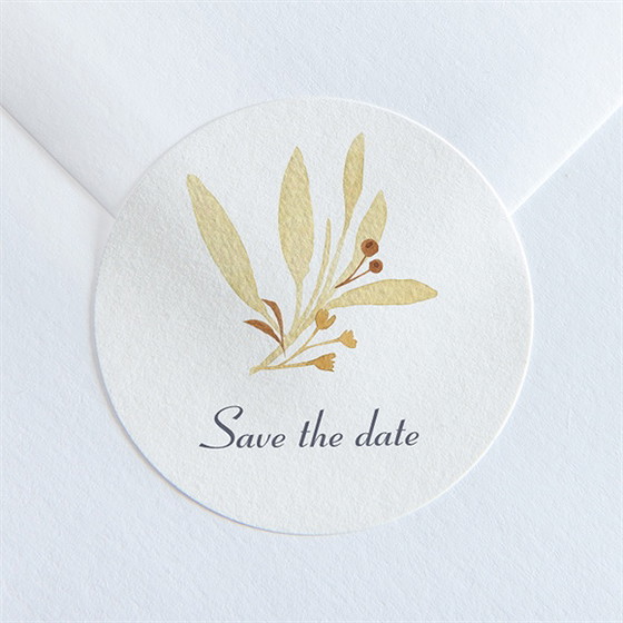 Sticker mariage nature et lumière