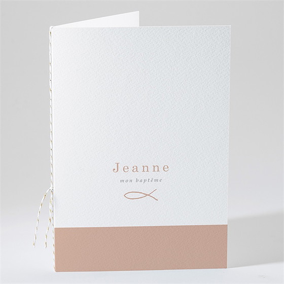 Livret de messe baptême le souffle