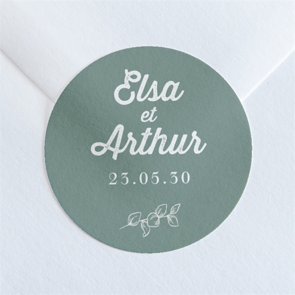 Sticker naissance Joyeuse Mosaïque réf.N360129