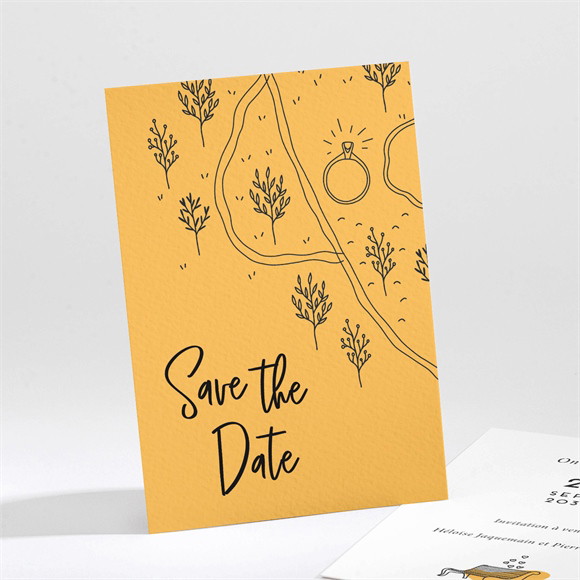 Save the Date mariage Bohême chic réf.N211297
