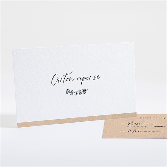 Carton réponse mariage tellement nous