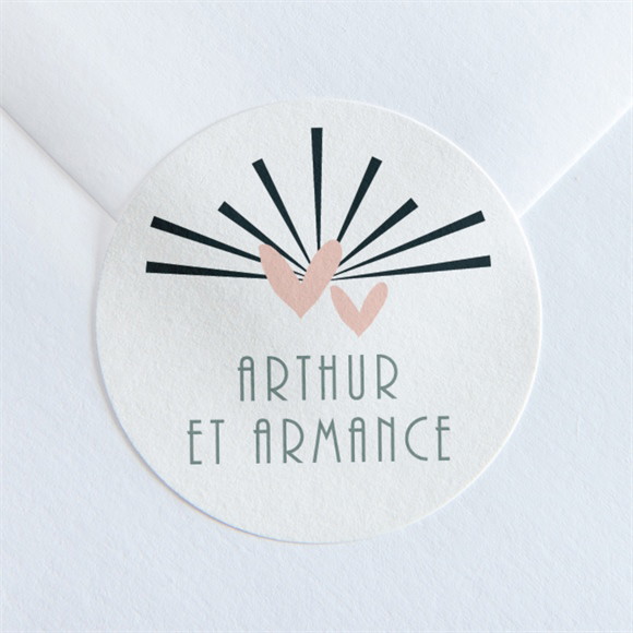 Sticker mariage Petit Pele Mele réf.N360135