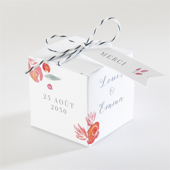 Boîte de dragées mariage Couronnés réf.N340339