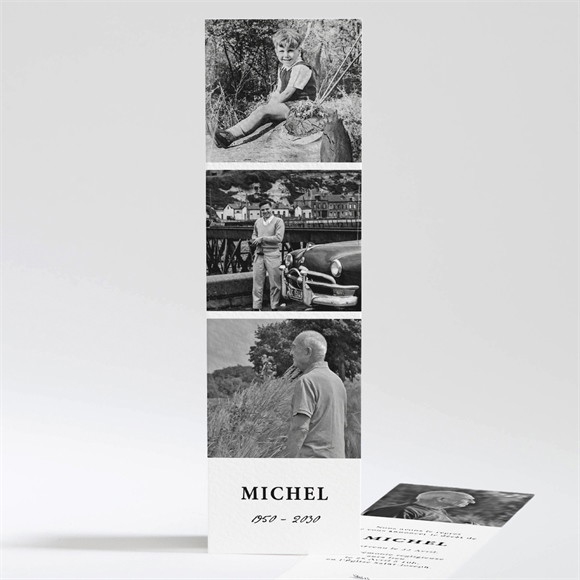 Faire-part décès Son Roman réf.N201226