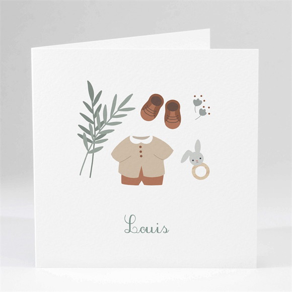 Faire-part naissance Tendrement Lui réf.N451203