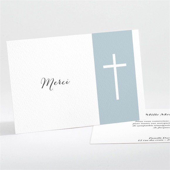 Remerciement décès Simple Elégance réf.N111282