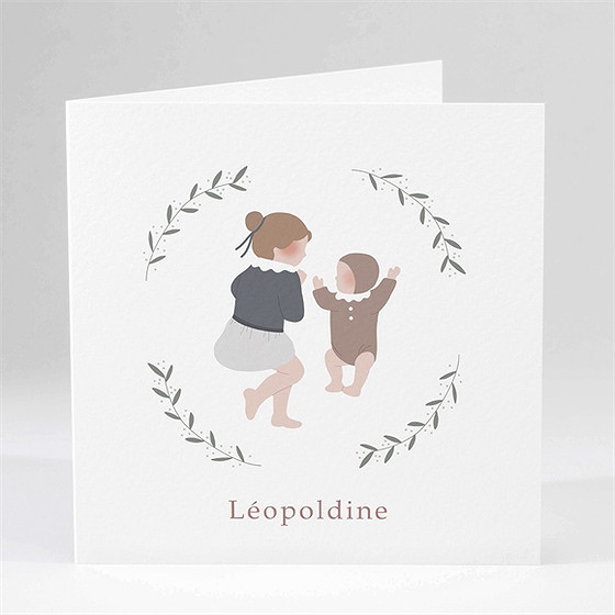 Faire-part naissance grande soeur