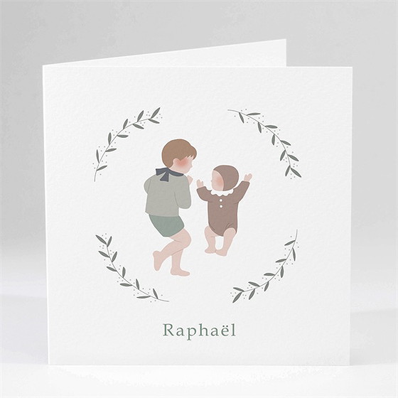 Faire-part naissance grand frère