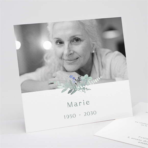 Faire-part décès Bel Apaisement réf.N311270