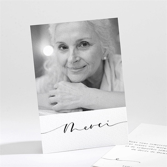 Remerciement décès tant de souvenirs