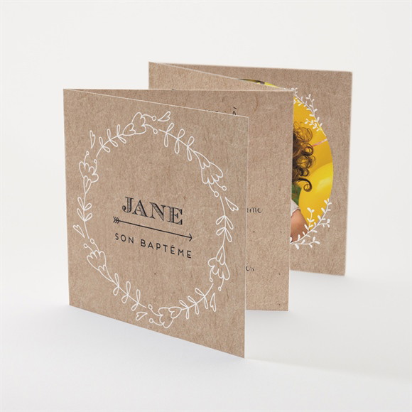 Faire-part de baptême Belle histoire sacrée réf.N83139