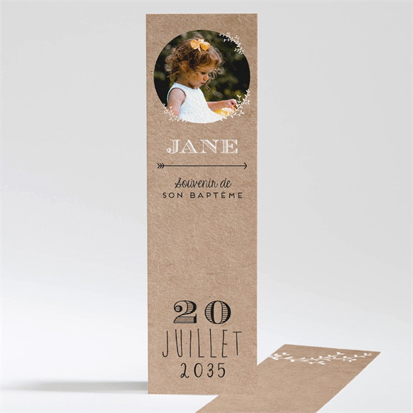 Signet baptême Belle histoire sacrée réf.N201231