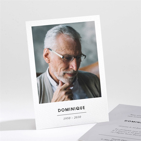 Faire-part décès Hommage réf.N211305