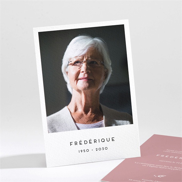 Faire-part décès Ses Dates réf.N211310