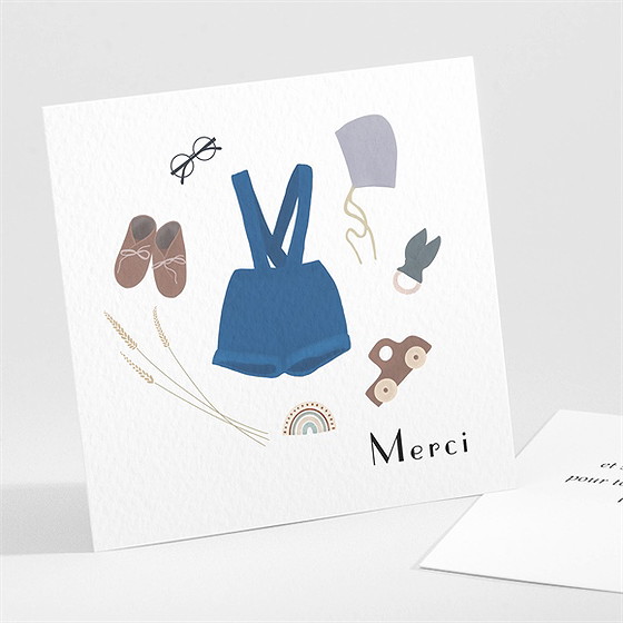 Remerciement naissance son petit style