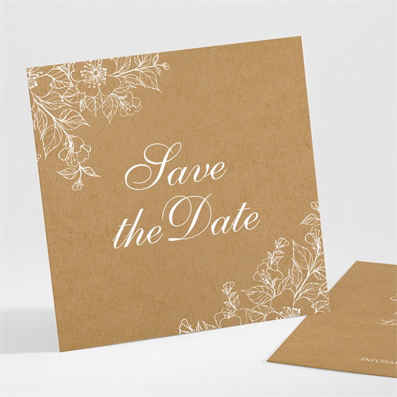 Save the Date mariage Belle découverte réf.N301272