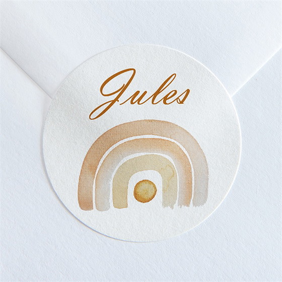 Sticker naissance moment de douceur