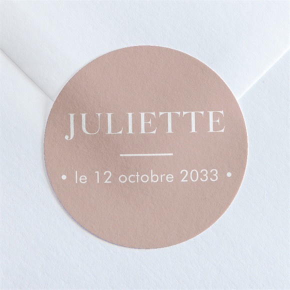 Sticker naissance Follement réf.N360159