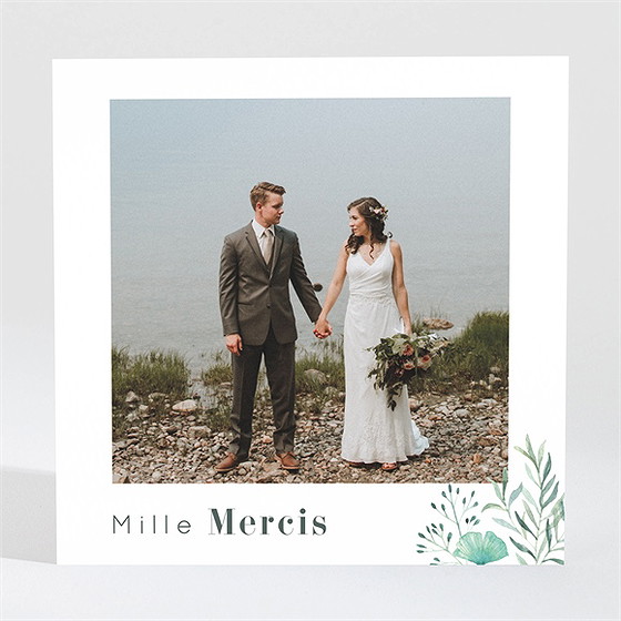 Remerciement mariage let our love grow ! magnet