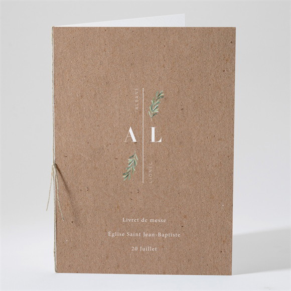 Livret de messe mariage Let Love grow ! réf.N491243