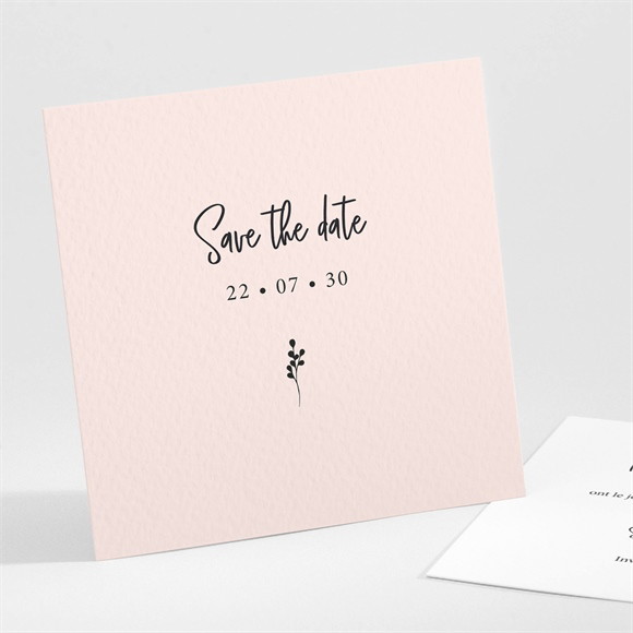 Save the Date mariage Dites-le avec des fleurs réf.N301274