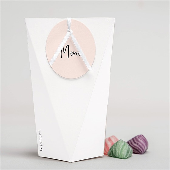 Boîte surprise mariage dites-le avec des fleurs