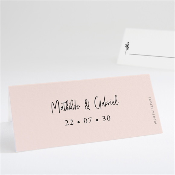 Marque-place mariage Dites-le avec des fleurs réf.N440770