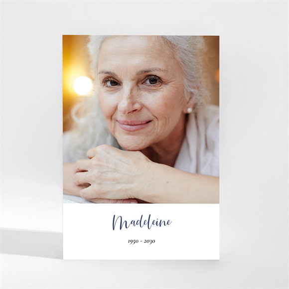 Remerciement décès En profonde Sérénité Magnet réf.N21055