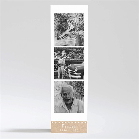 Faire-part décès souvenirs