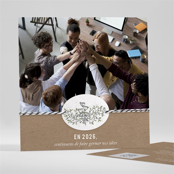 Carte de voeux Semons le futur ensemble réf.N351164