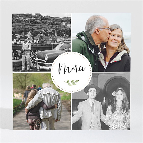 Remerciement décès mémoires magnet