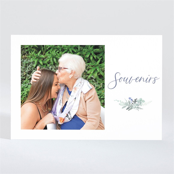 Remerciement décès Merci pour Elle Magnet réf.N11057