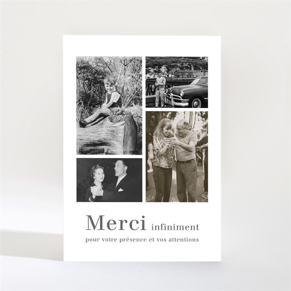 Remerciement décès Memento Magnet réf.N21058