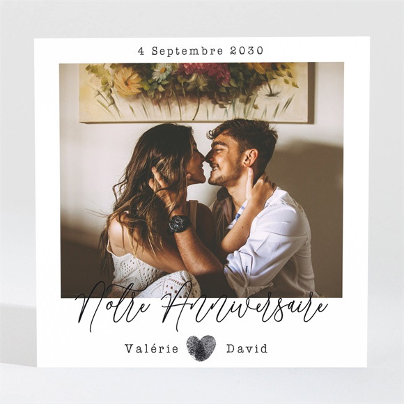 Invitation anniversaire de mariage La Fiesta réf.N3001708