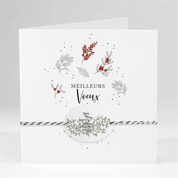 Carte de voeux Voeux à éclore réf.N451227