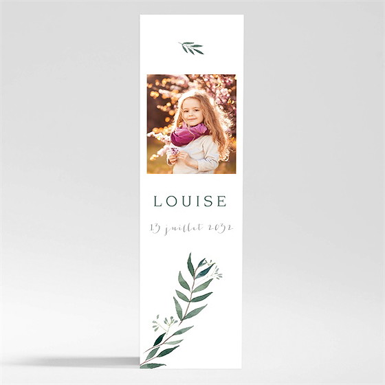 Remerciement communion touche champêtre