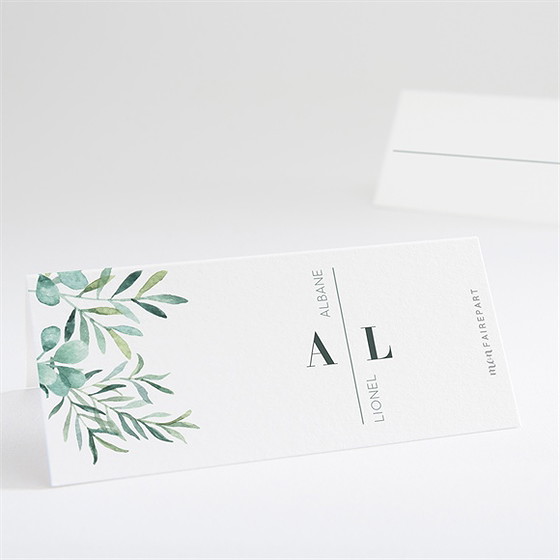 Marque-place mariage let love grow !