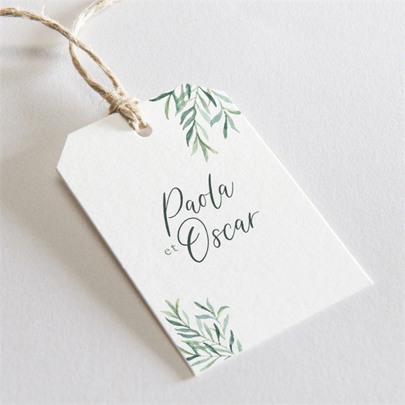 Etiquette mariage Semer notre Amour réf.N29188