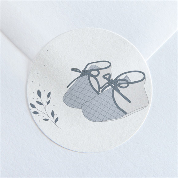 Sticker naissance Mes Petits Souliers réf.N360186