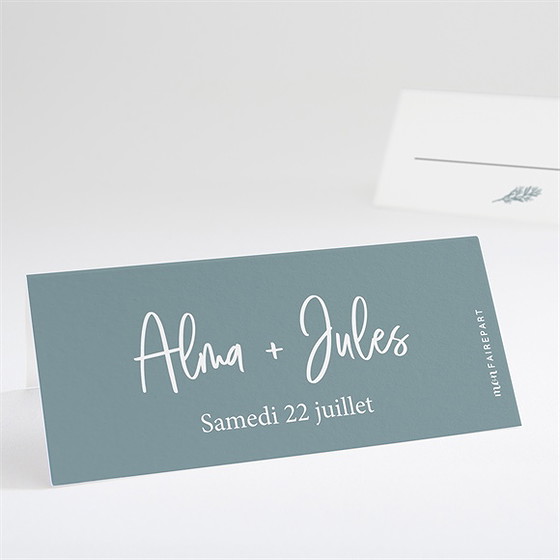 Marque-place mariage so let love grow