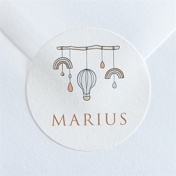 Sticker naissance ma petite déco