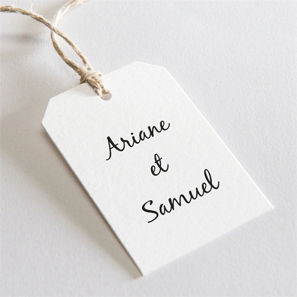 Etiquette mariage Guinguette réf.N291107