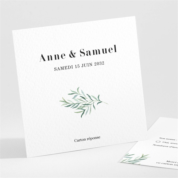 Carton réponse mariage A la Folie ! réf.N301284