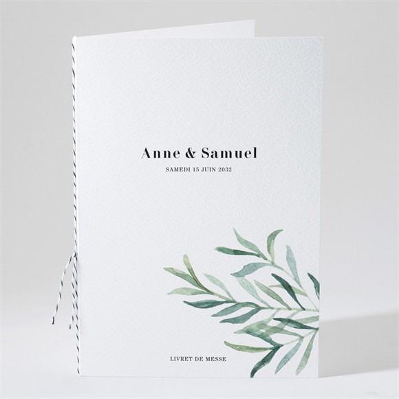 Livret de messe mariage A la Folie ! réf.N491250