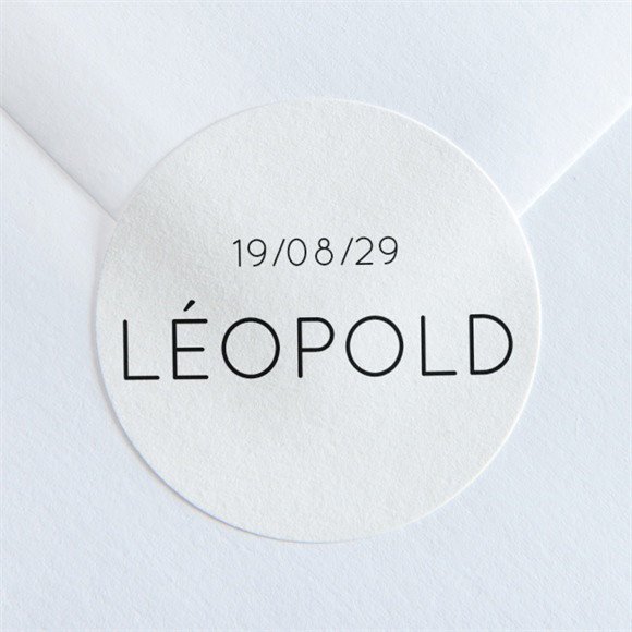 Sticker naissance Tendre Silhouette réf.N360198