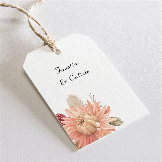 Etiquette mariage en délicatesse