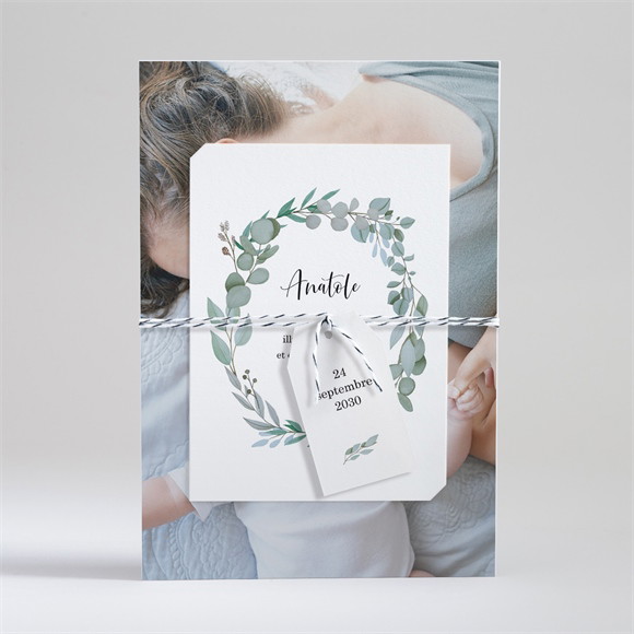 Faire-part naissance Follement Bohème réf.N99134