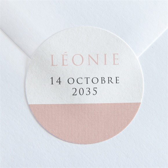 Sticker naissance 3 photos pour une princesse réf.N360235