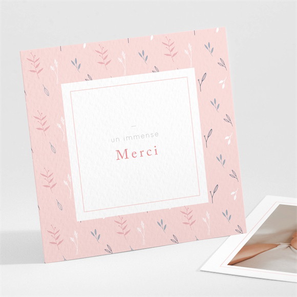 Remerciement naissance Graine de fille réf.N301309